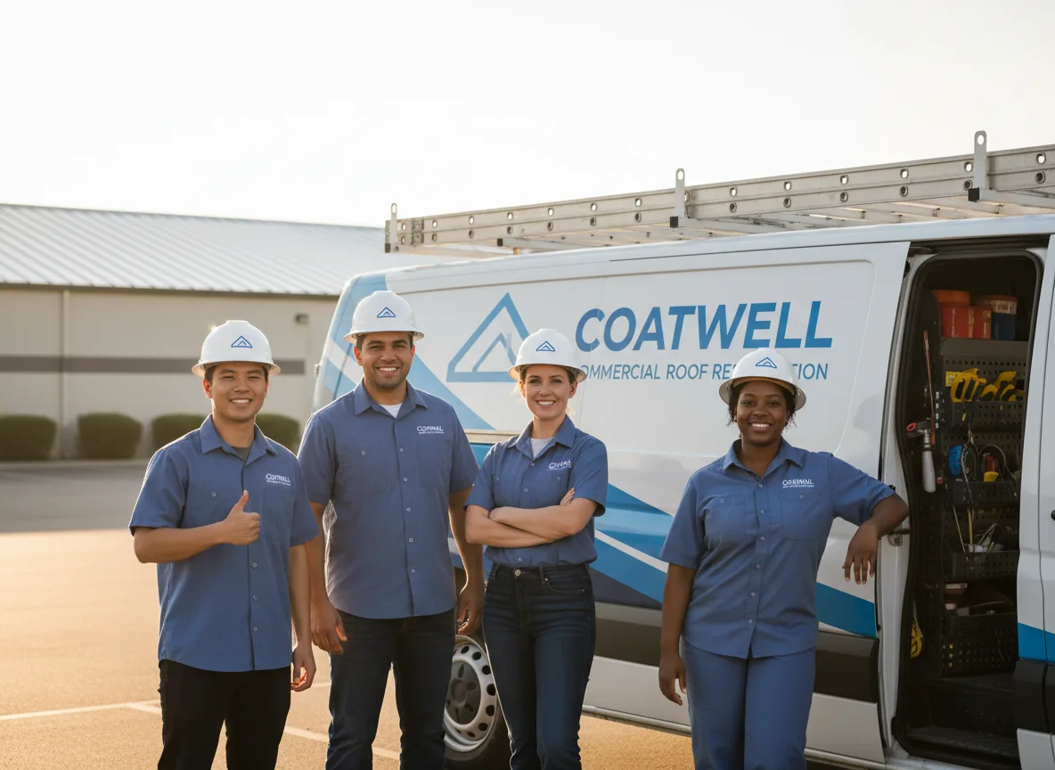 Commercial roof coating company in Elmer, OK